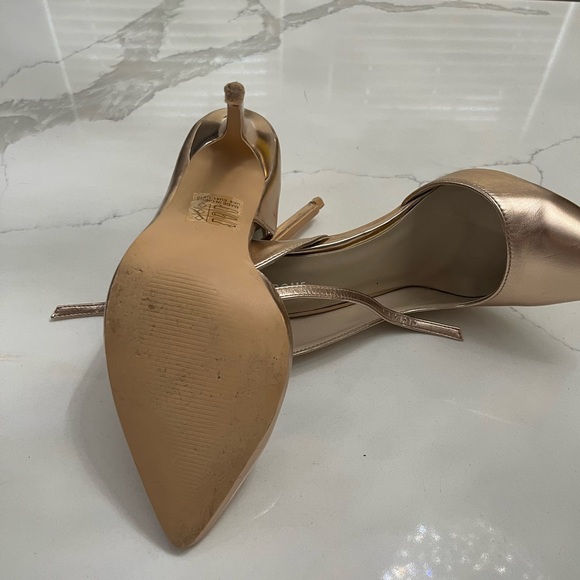 Lulus rose gold heels - Picture 3 of 5